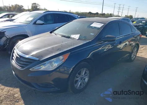 2013 Hyundai Sonata Gls from USA, damaged, VIN 5NPEB4AC6DH731119
